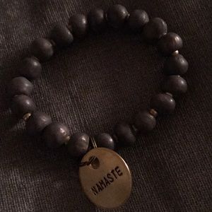 Simbi Haiti bracelet Namaste charm
